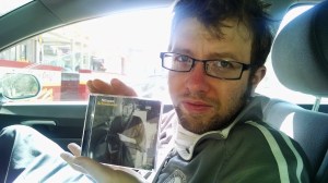 Steve is THRILLED about our most recent purchase at the St. Croix Falls Public Library! 