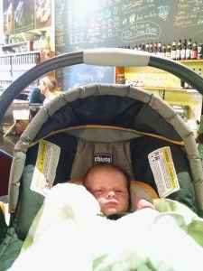 At least she stayed awake for this one!