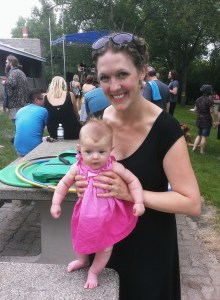 Ada dancing up a storm at Jugfest.