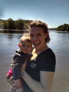 Almost got a smile out of her!