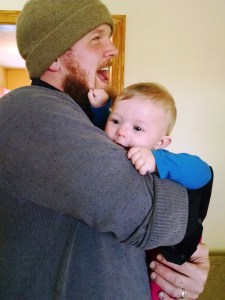 New favorite game: beat up Uncle Louie.